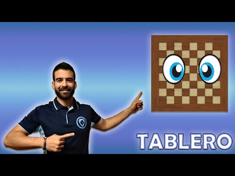 1. CONOCEMOS EL TABLERO de AJEDREZ || TUTORIALES INICIACIÓN || Tu Profe De Ajedrez
