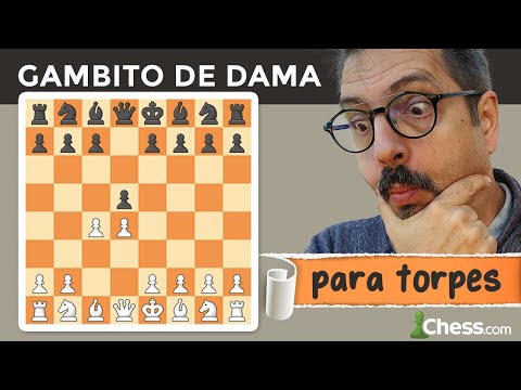 El GAMBITO de DAMA para TORPES | Aperturas de ajedrez para dummies