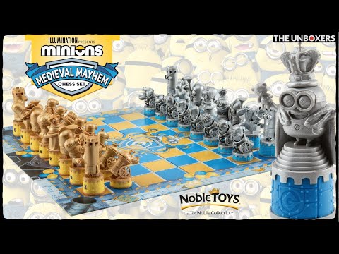 Minions Medieval Mayhem Chess Set by Noble Toys