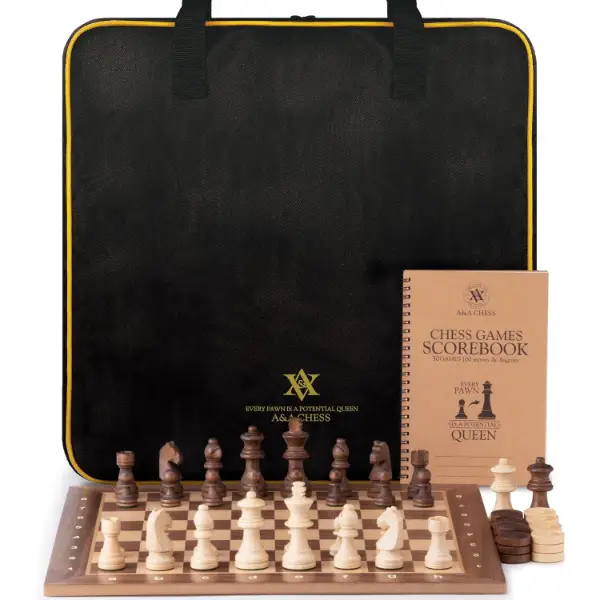 Juego profesional de ajedrez y damas