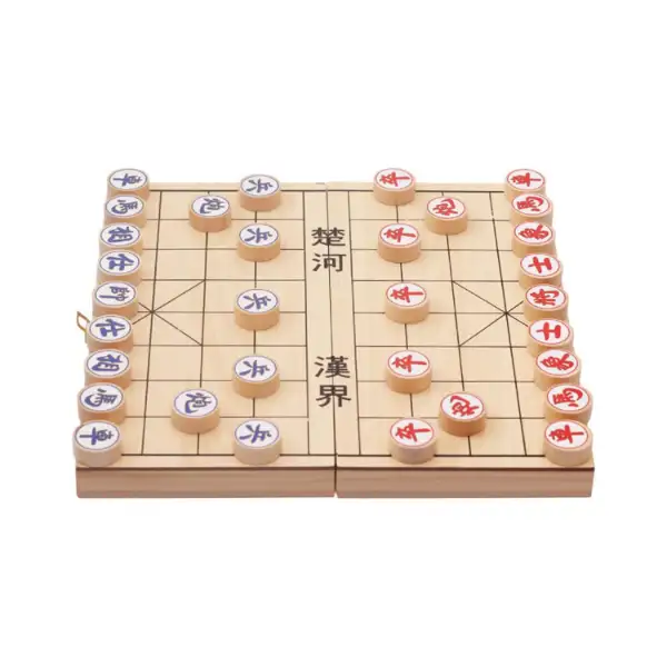 Ajedrez chino de madera