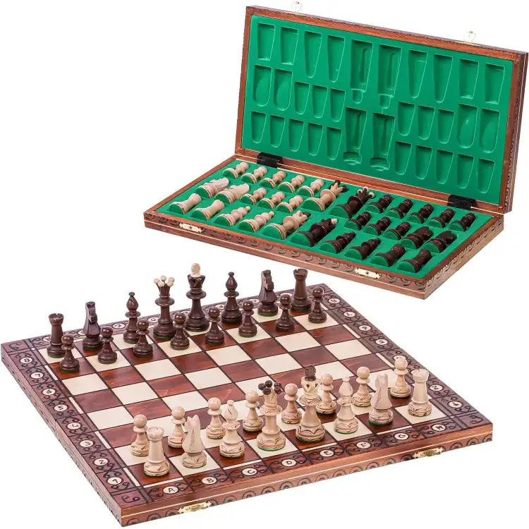 ajedrez-madera-artesanal Ajedrez madera artesanal