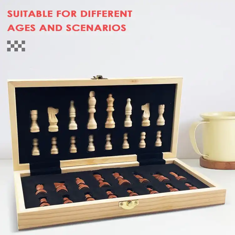 Piezas guardadas en caja