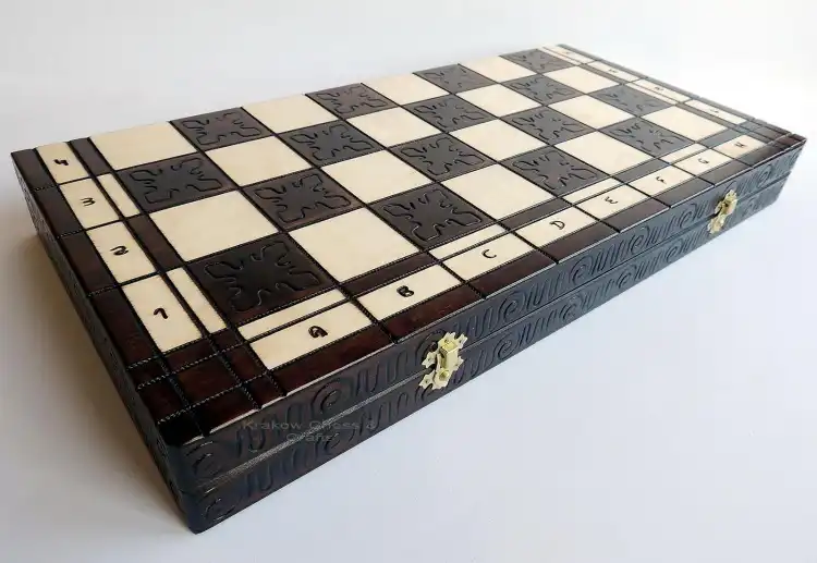 Tablero artesanal plegado