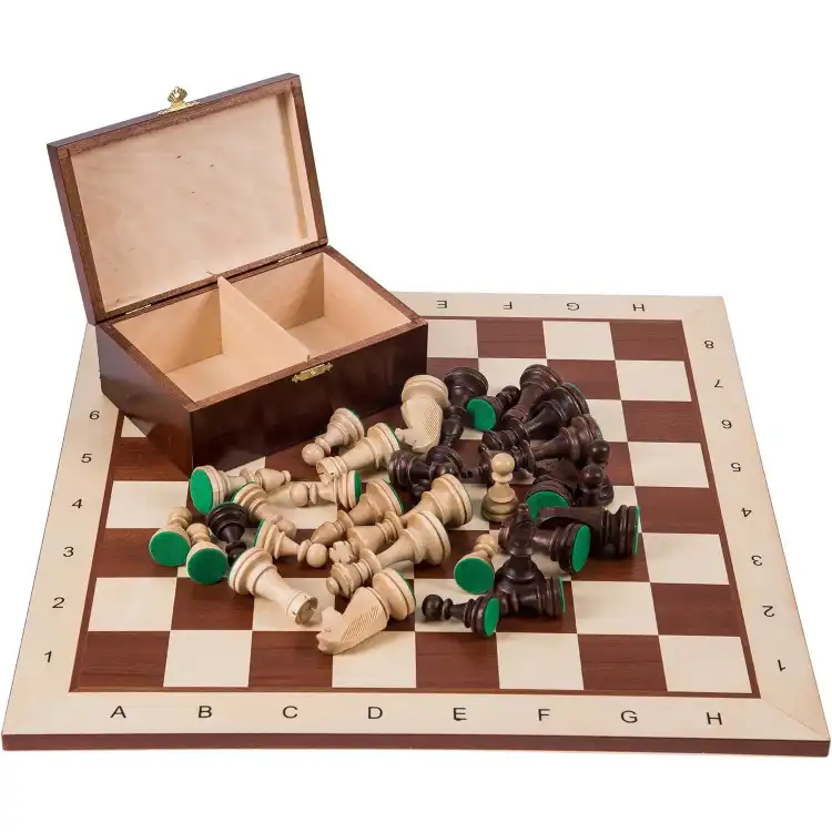 Ajedrez con piezas Staunton