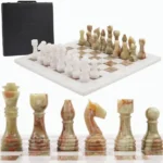 Ajedrez de mármol completo