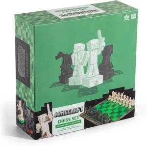 Caja de ajedrez de minecraft
