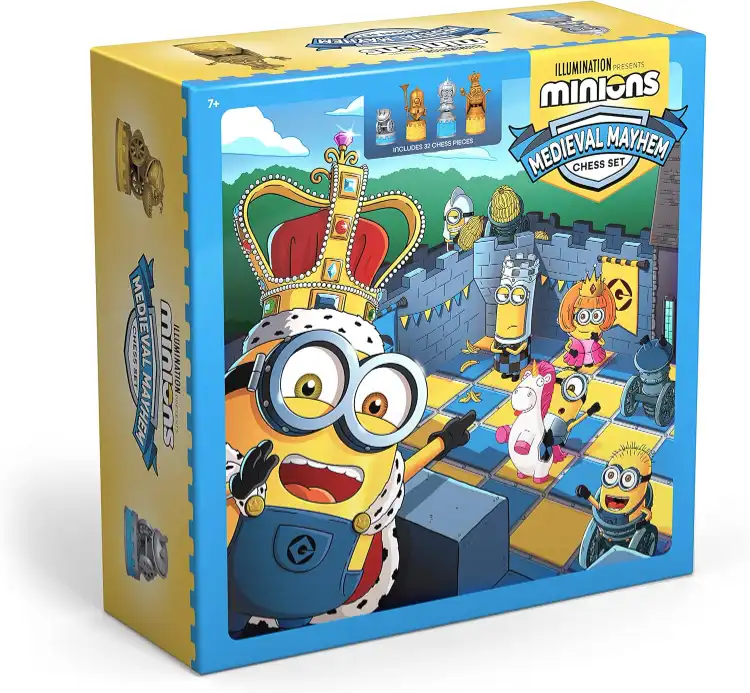 Caja ajedrez de Minions