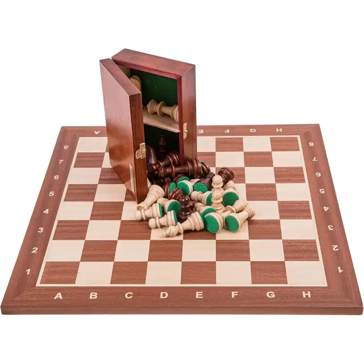 Juego ajedrez madera profesional