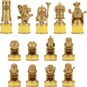 Piezas claras ajedrez minions